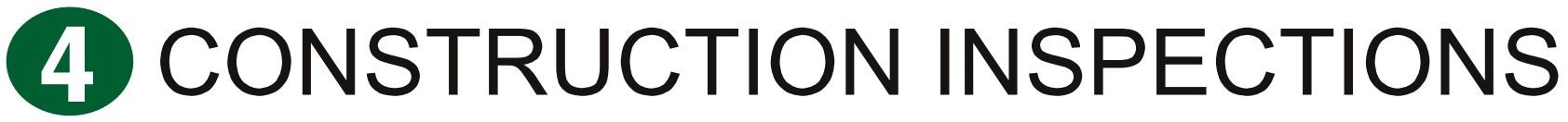 4 Construction Inspections 